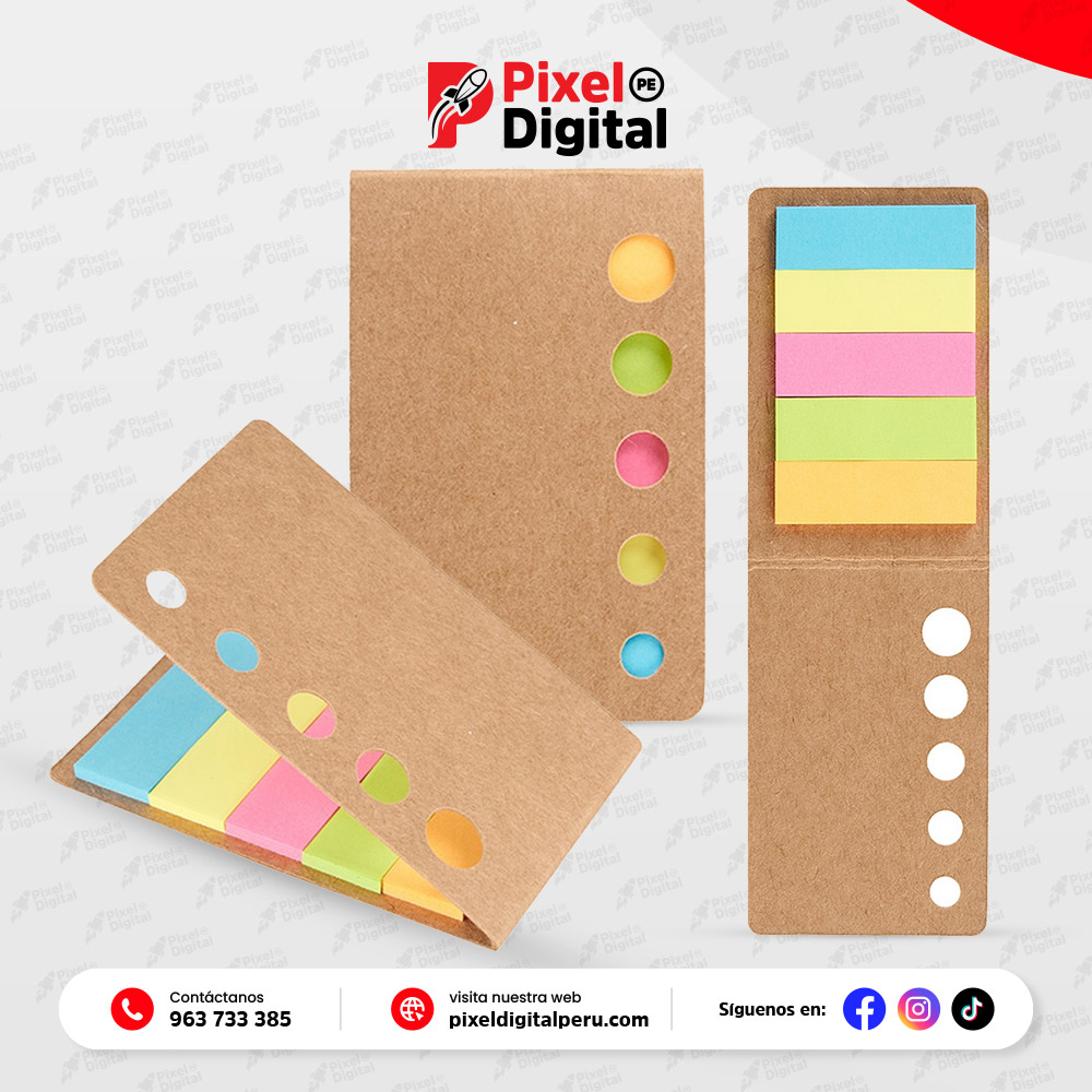 Porta Notas Adhesivas Ecológico