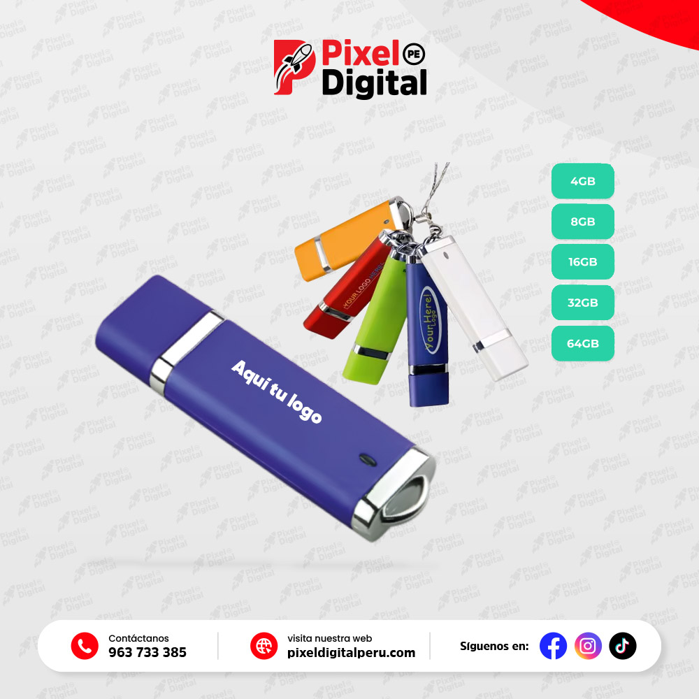 USB arista plateado