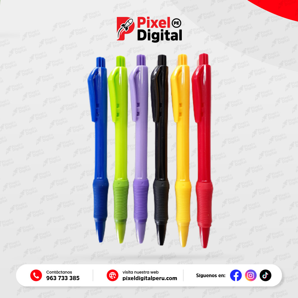 Lapicero plástico 11