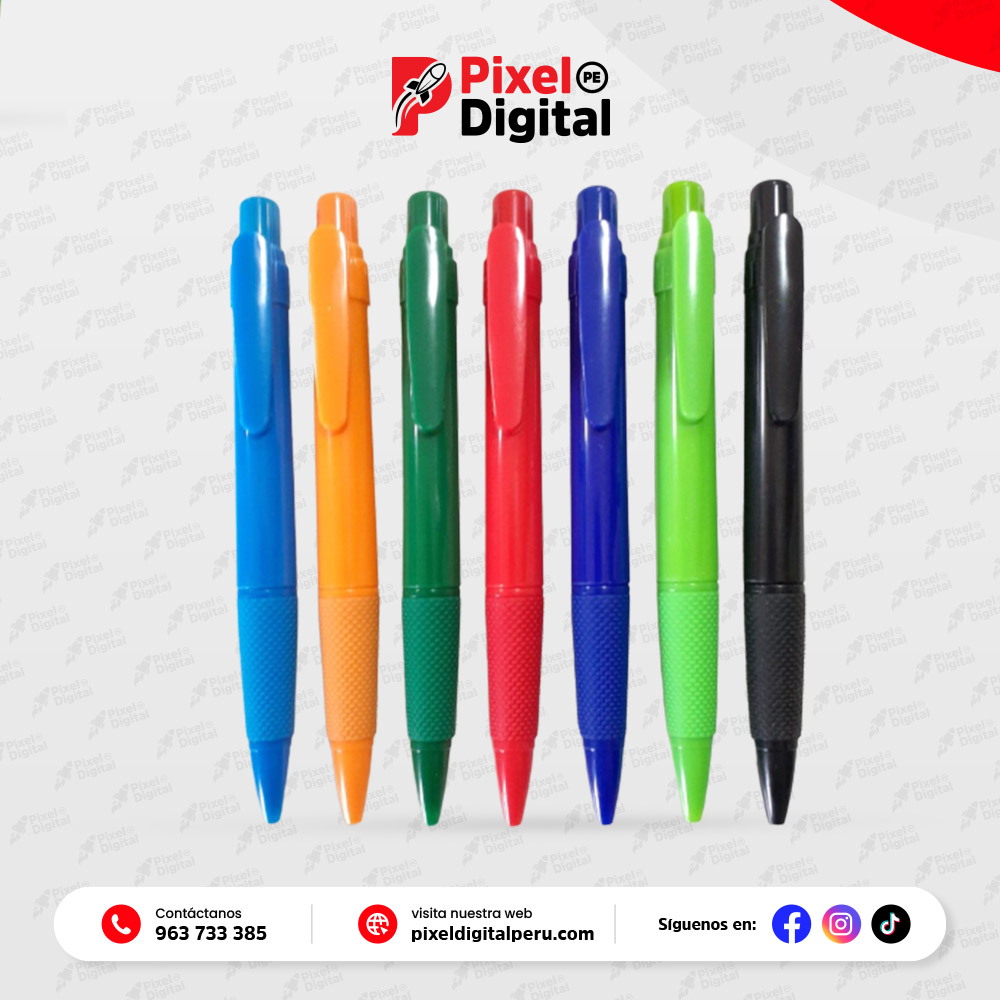 Lapicero plástico 16
