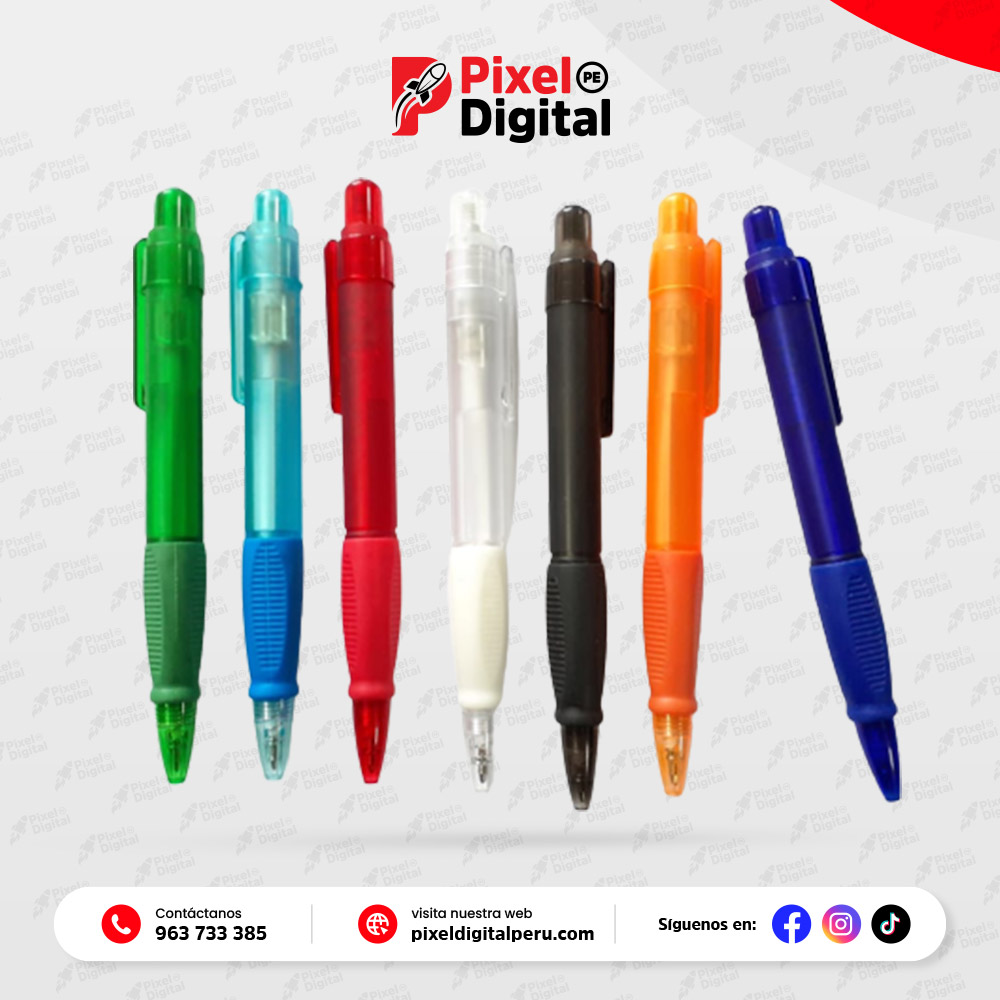 Lapicero plástico 17