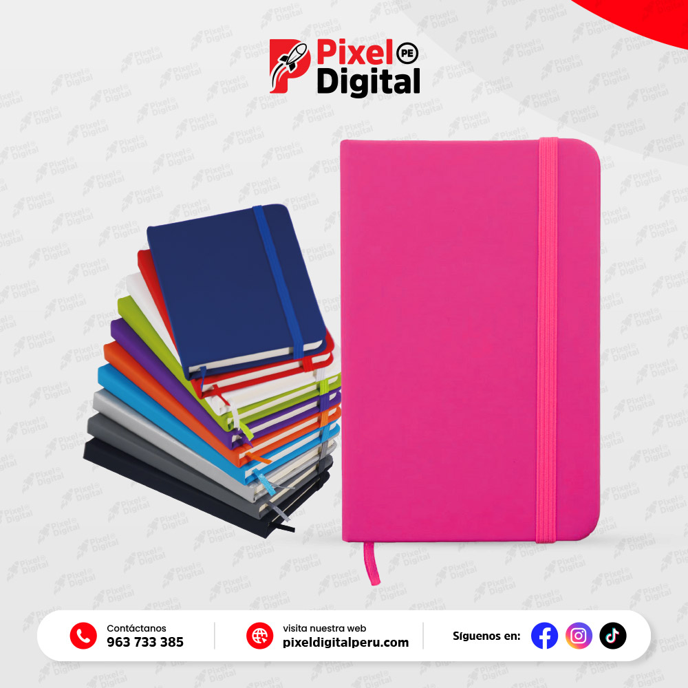Libreta ecológica cubierta de lino