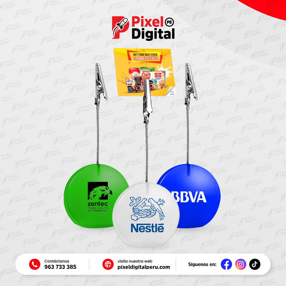 Memo clip  media luna