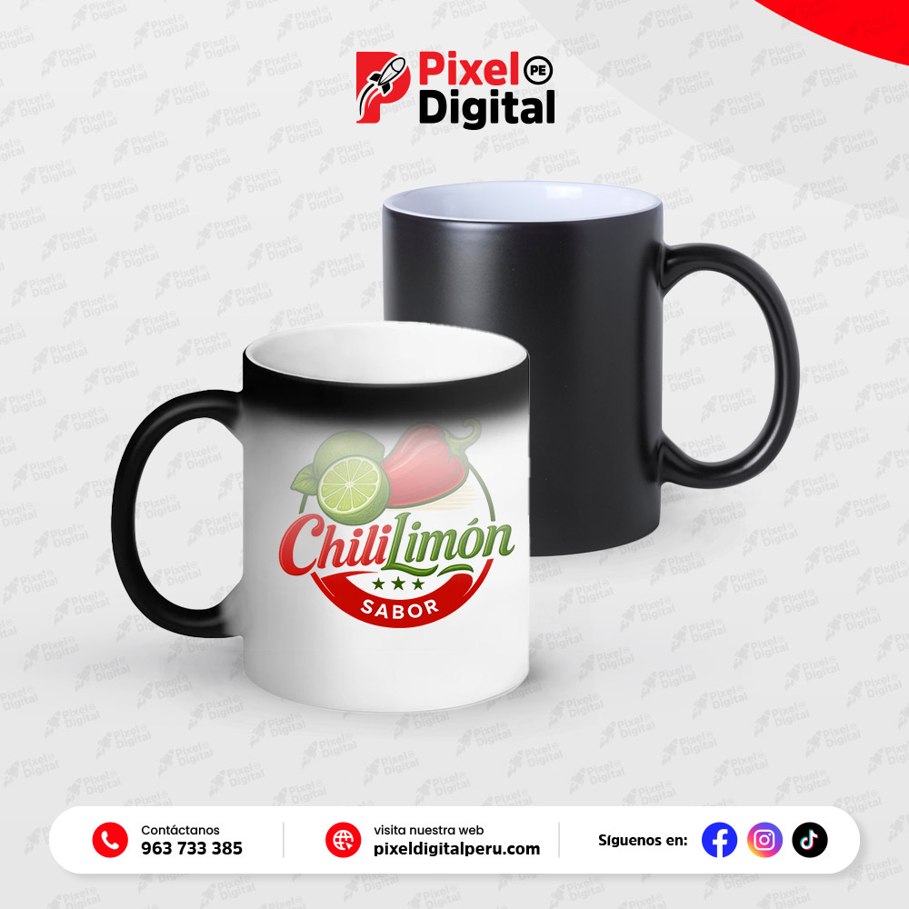 Tazas mágica corporativa