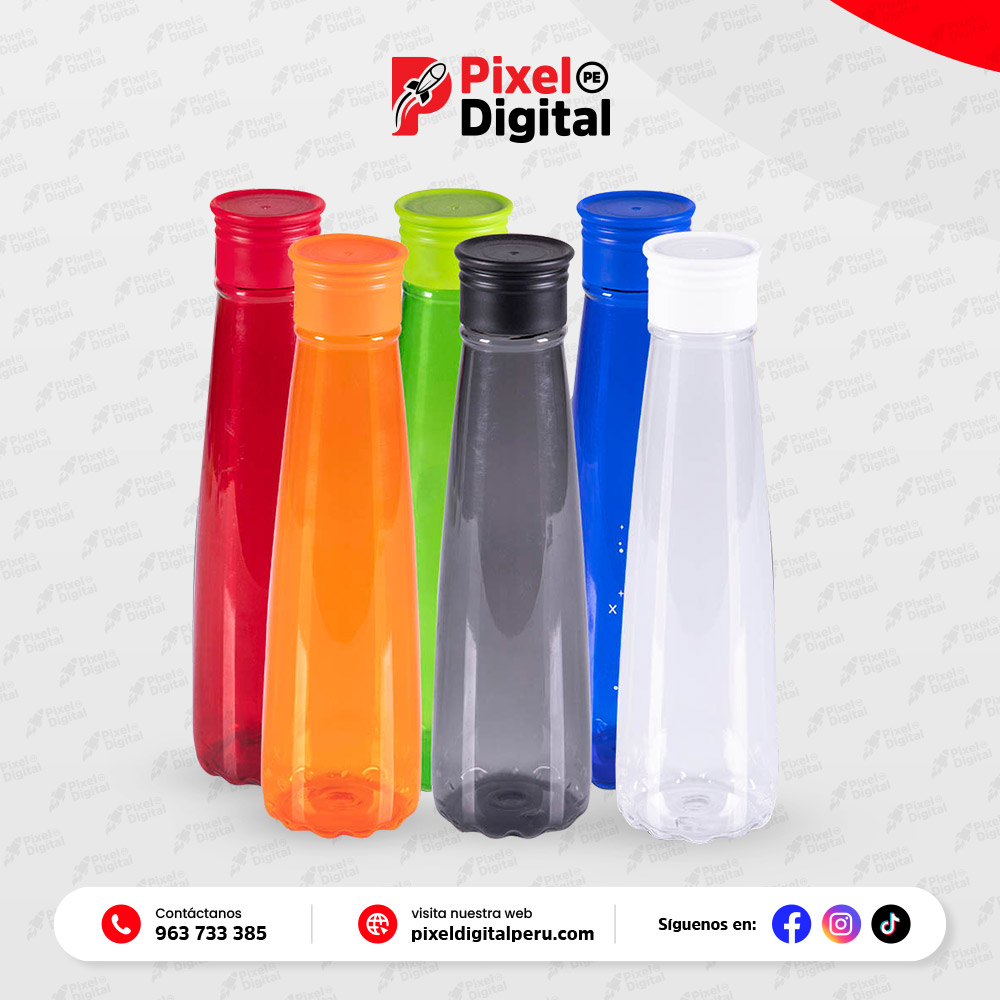 Tomatodo Plástico PVC 650ml Traslúcido