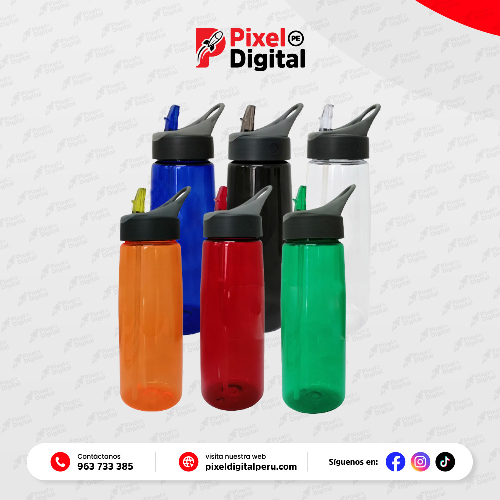 Tomatodo de Plástico AS 800ml para Agua Fría
