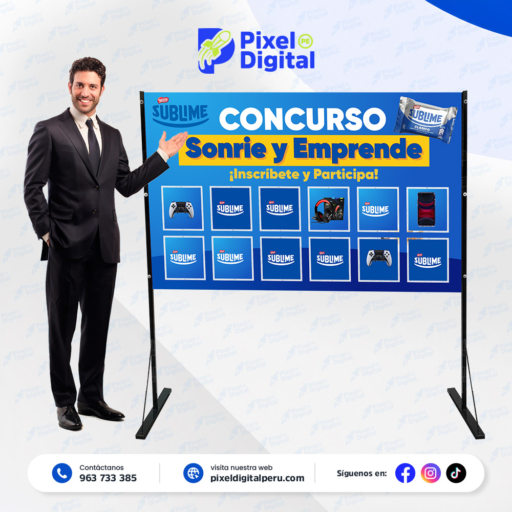 Juego de memoria publicitario grande