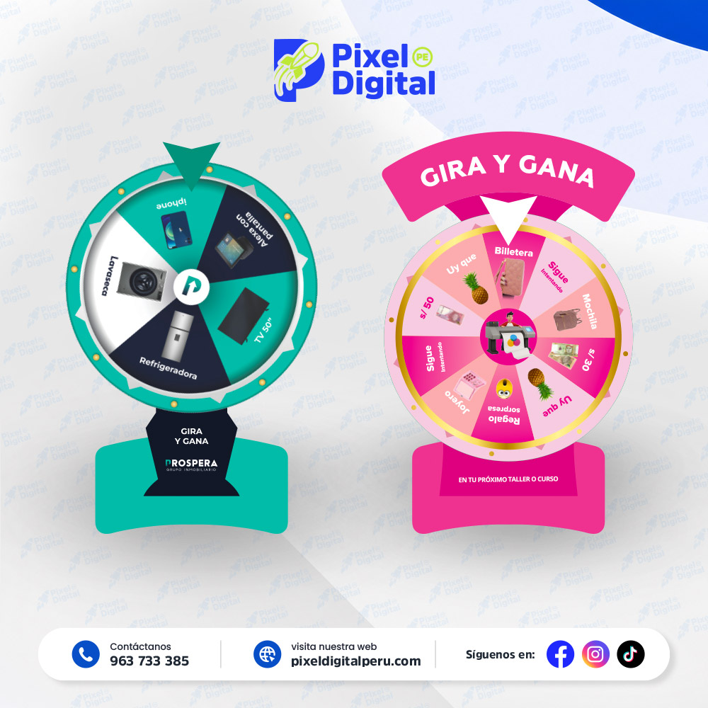 Ruleta Publicitaria de Mesa